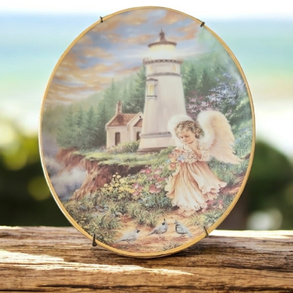 Collectors Plate A Little LIVE LIGHTS THE HEART #4046A By Donna Gelsinger